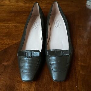 Talbots Dark Brown Leather Loafers